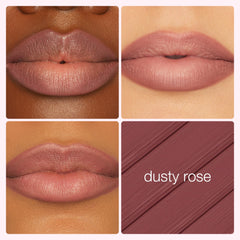 tarte close-up of custom lip-lifter tip demonstrating smooth glide benefit