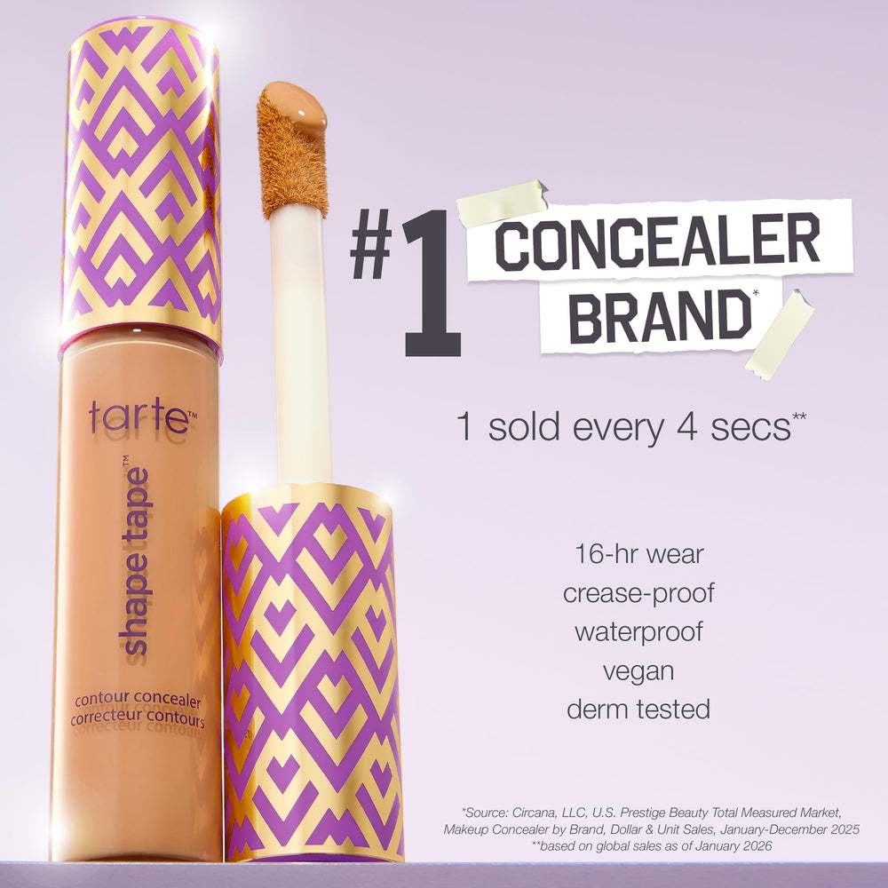tarte shape tape ingredients closeup highlighting shea and mango butters