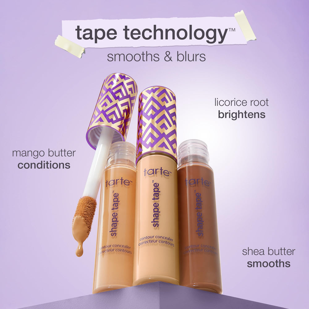 tarte shape tape in a morning routine setting for quick everyday use