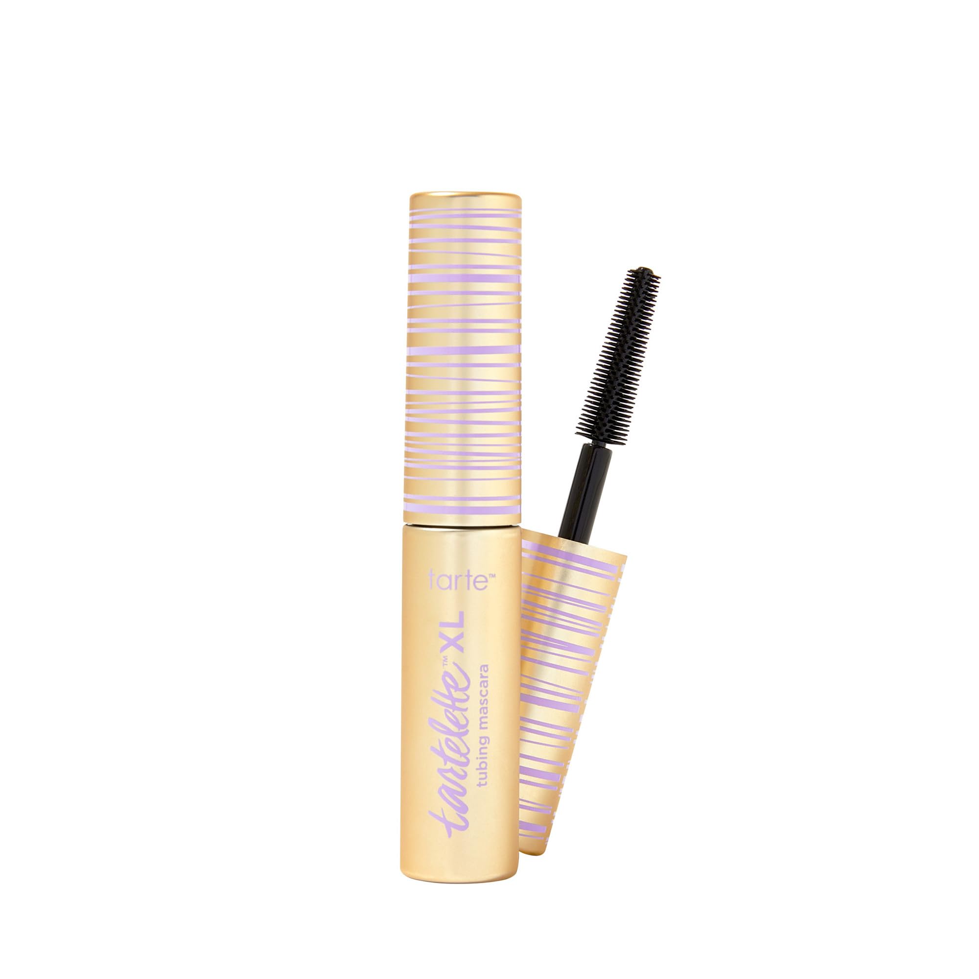 tarte front packaging showing travel-size mascara and bold pigment benefit