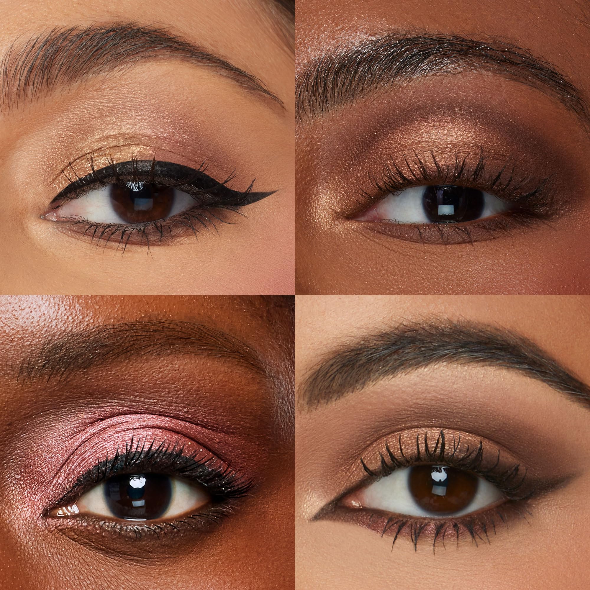tarte open palette displaying six warm bronze pans for versatile looks