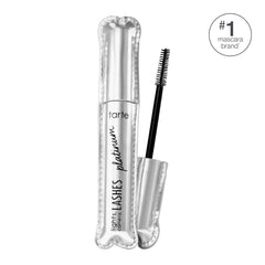 tarte close-up of wand brush, precise bristles for volumizing and separation