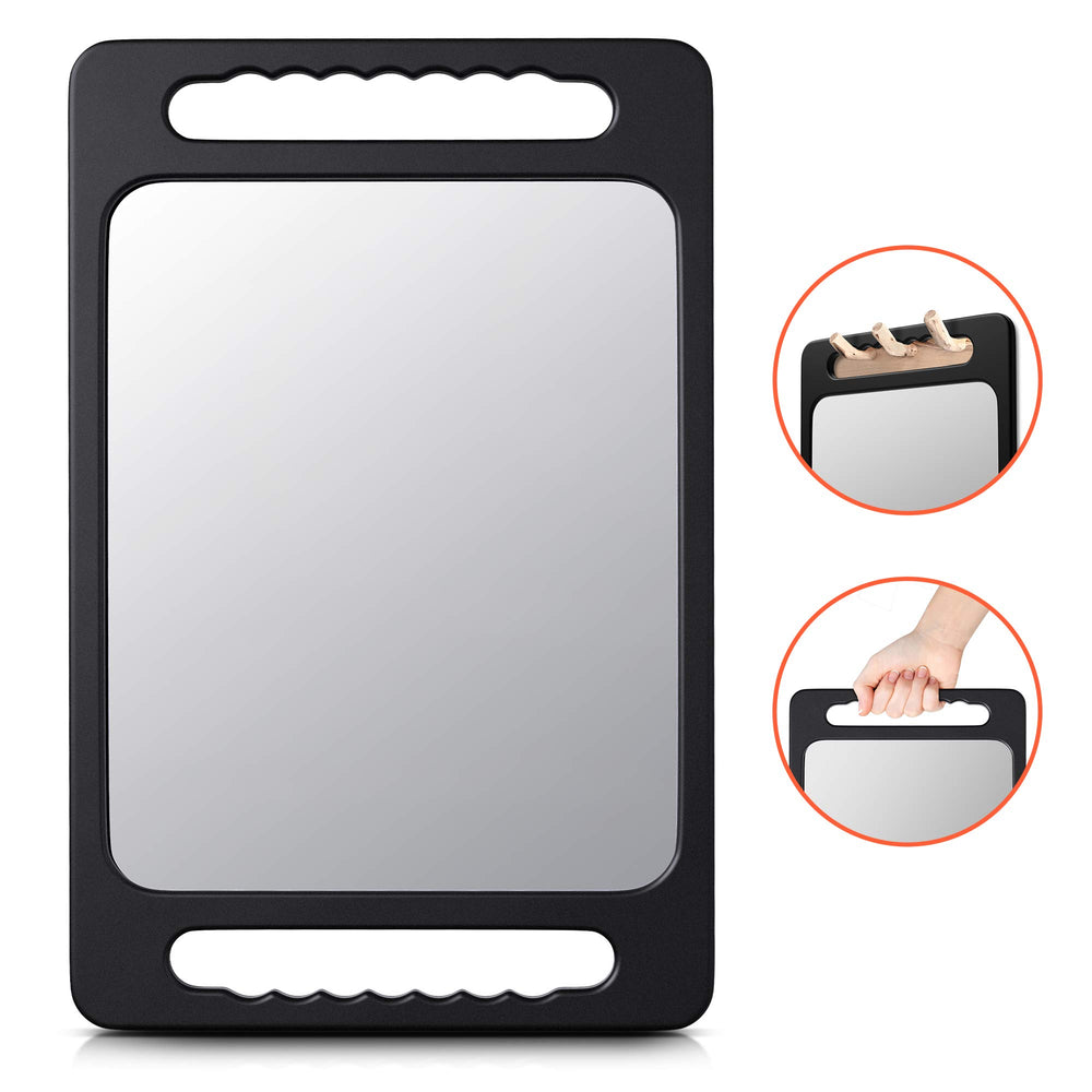 TASALON closeup of tempered glass edge providing clear reflections