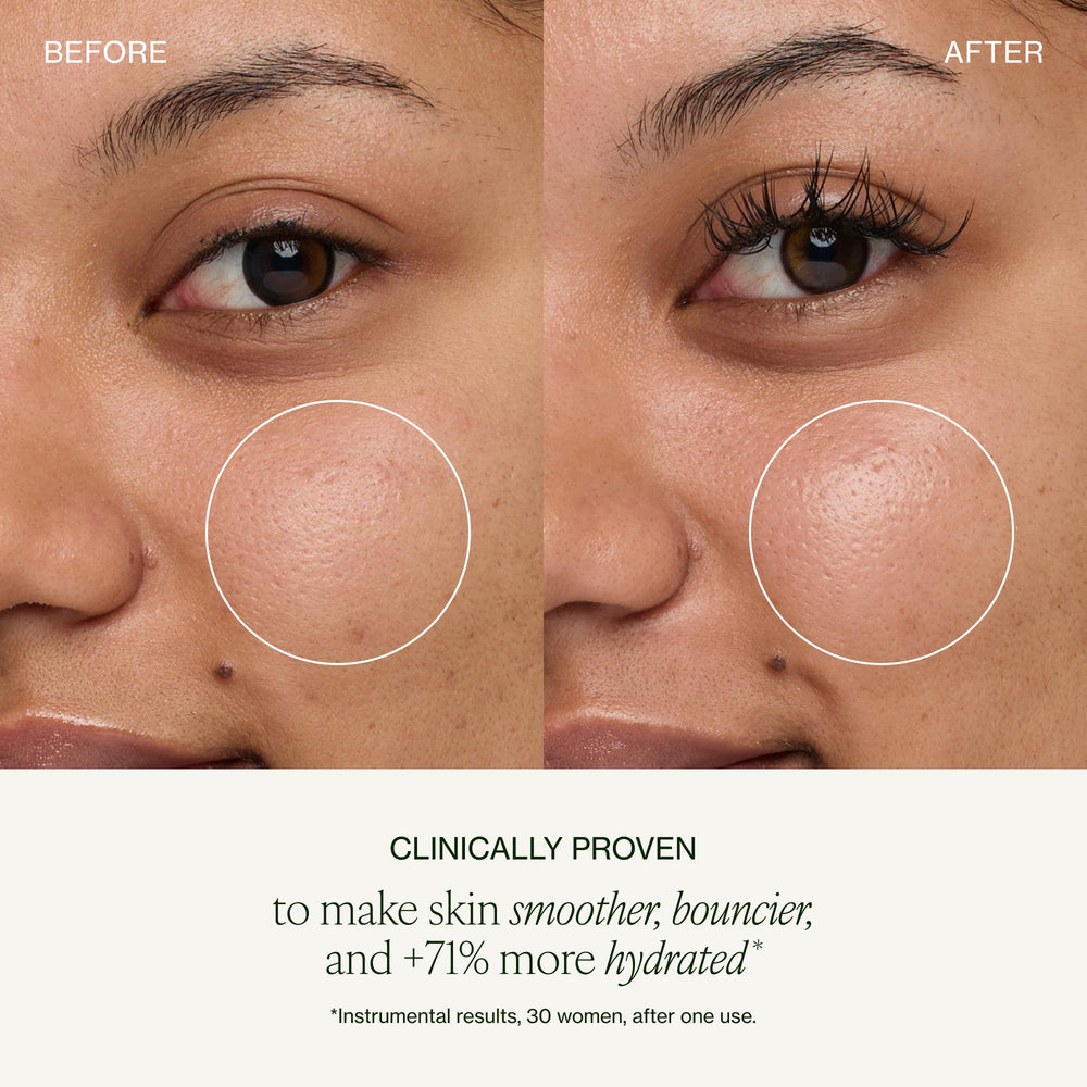 Tata Harper Macro Hyaluronic Acid ingredient close-up showing moisture retention benefit