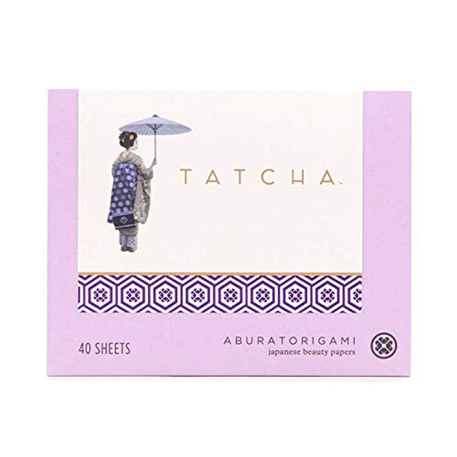 TATCHA pack front view showing elegant compact packaging and branding, ideal for travel