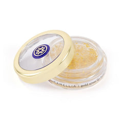 TATCHA product front packaging showing compact balm and elegant label, luxury hydration visible