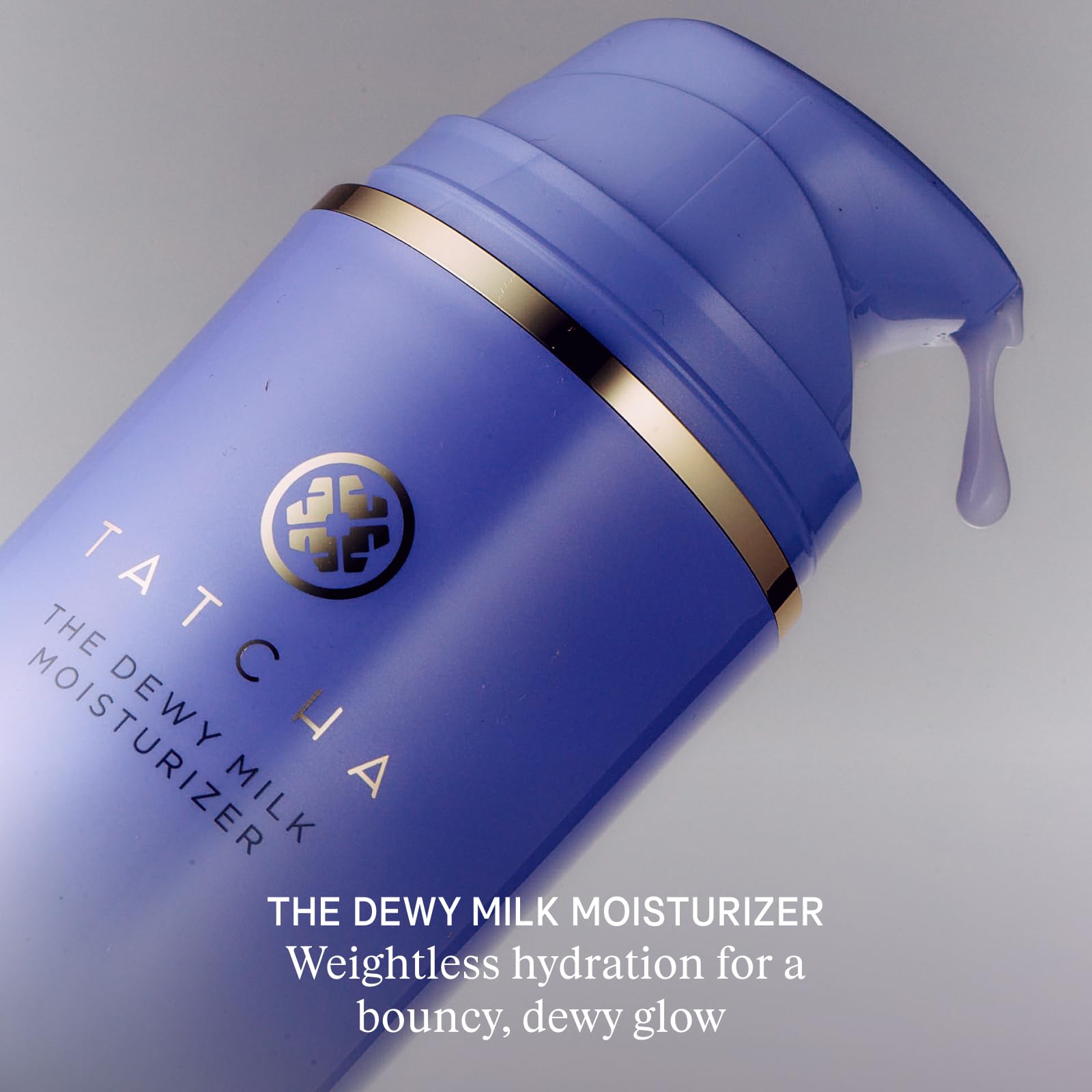 TATCHA milky cream texture close-up showing lightweight hydration