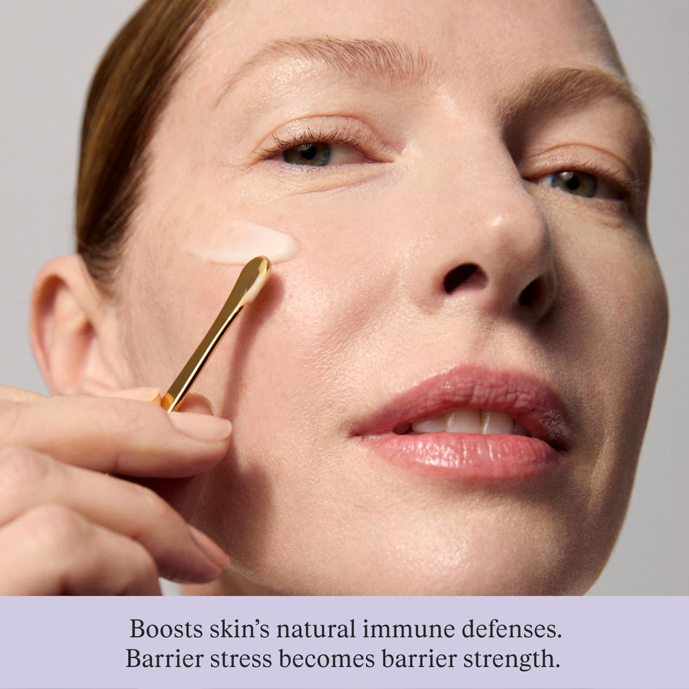 TATCHA ingredient indigo root visualizing calming, redness-reducing plant