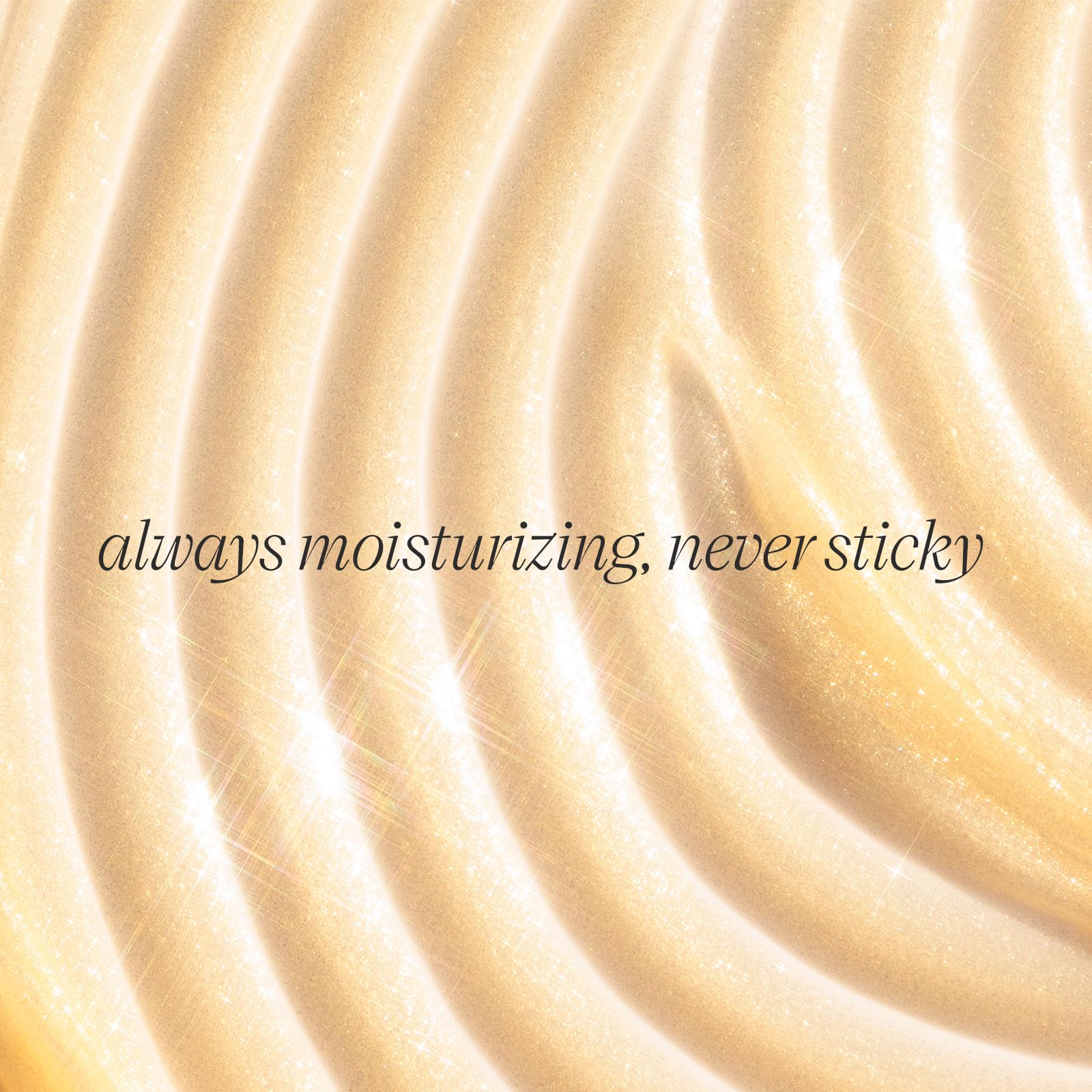 TATCHA close-up of delicate gold shimmer particles adding luminous finish