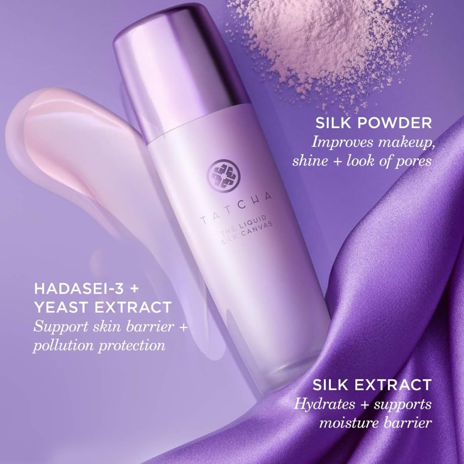 TATCHA packaging label reading product name for clear identification benefit