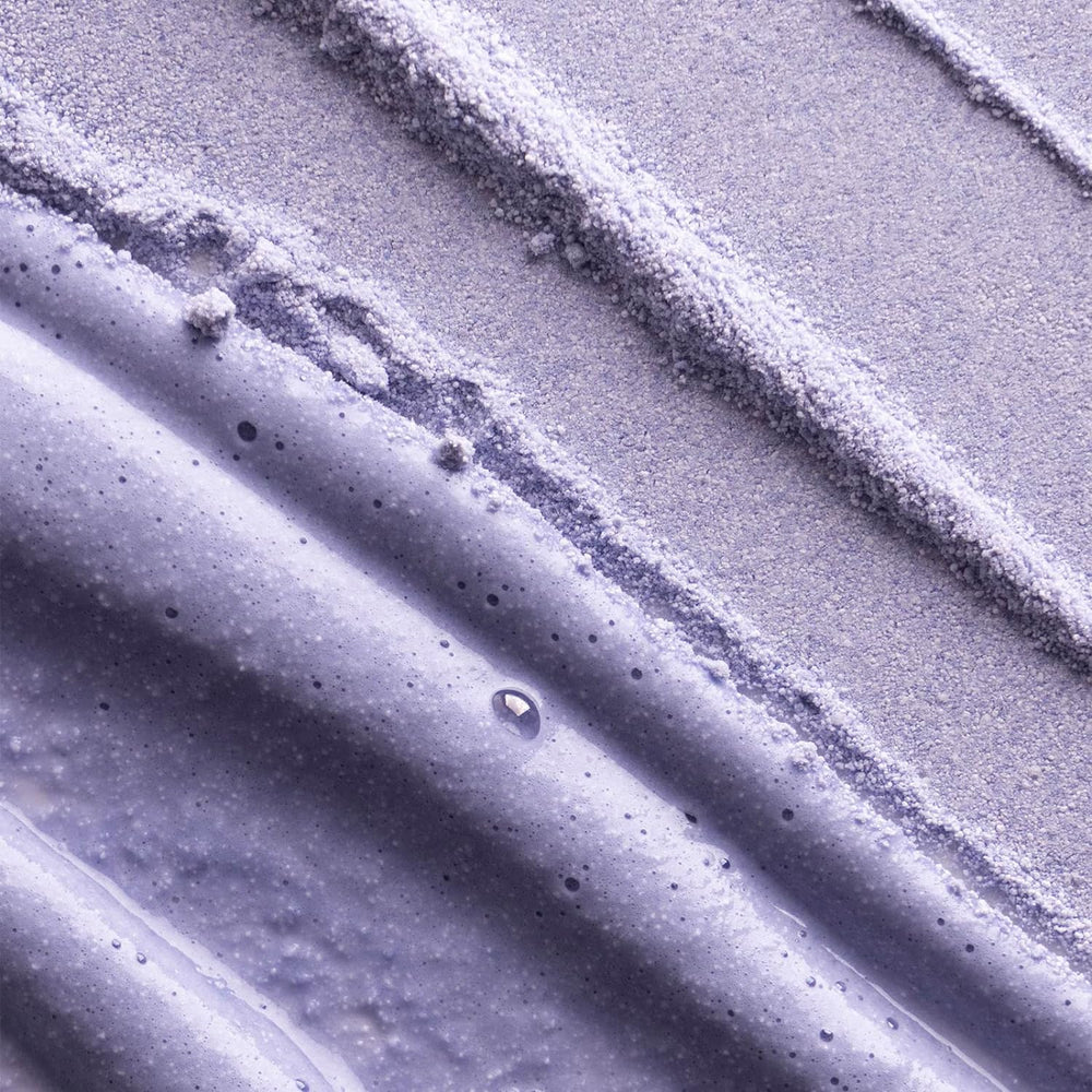 TATCHA creamy foam texture close-up demonstrating gentle lather and soft cushion