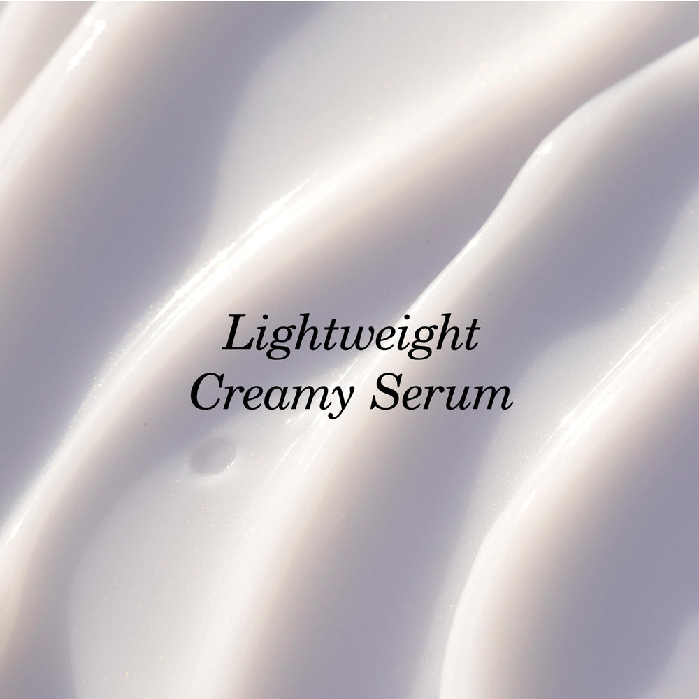 TATCHA dewy serum dropper dispensing clear texture for hydrating benefit