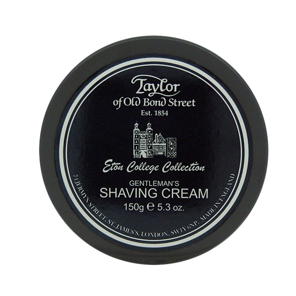 Taylor of Old Bond Street bowl front showing label and tidy packaging, enhances shelf appeal