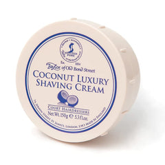 Taylor of Old Bond Street bowl front view showing label and size, helping easy shelf identification