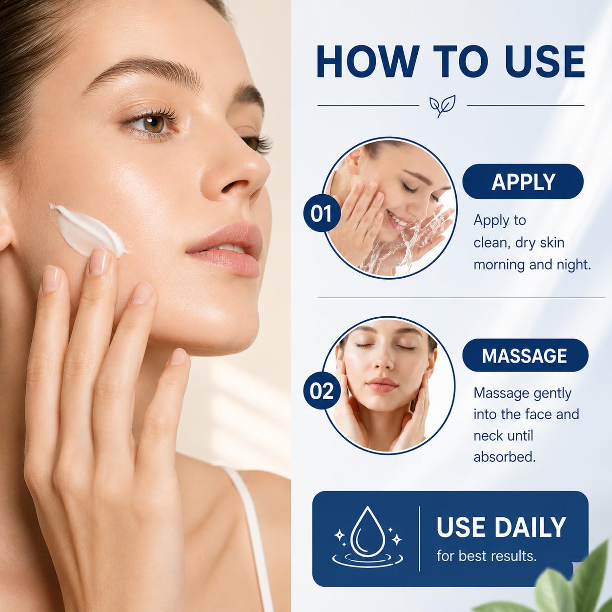 TAYUSH Chelsea Lab cream applied on hand illustrating easy spreadability
