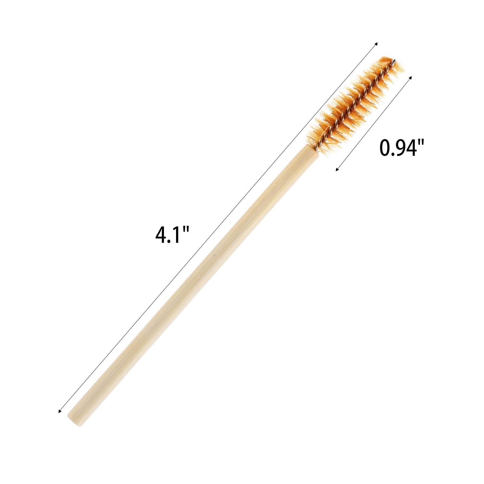Tbestmax close-up of brown bristle texture highlighting precise separation and product control