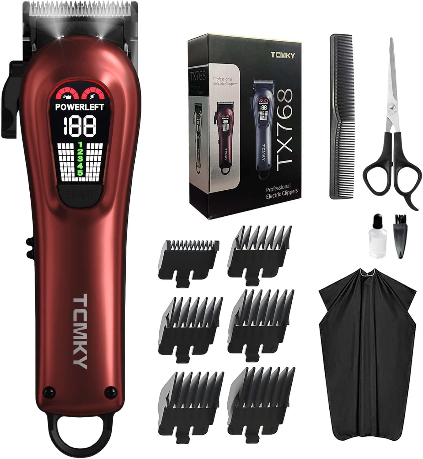 TCMKY front view of clippers showing ergonomic design and precise handling benefit
