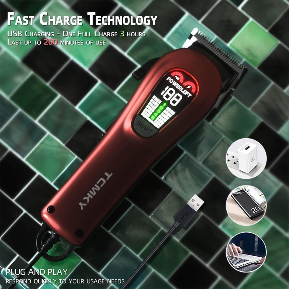 TCMKY USB charging port view highlighting fast recharge and travel convenience benefit
