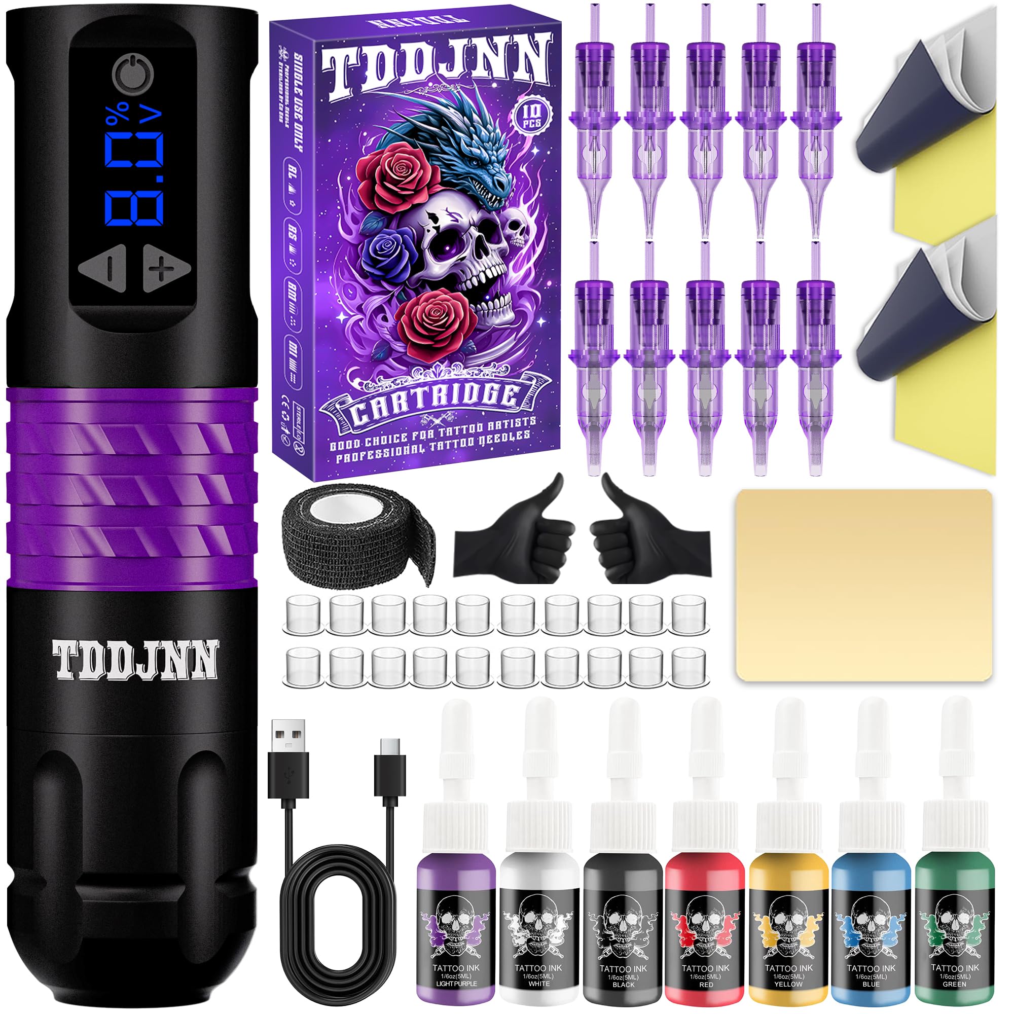 TDDJNN front packaging showing complete beginner kit and quick start benefit