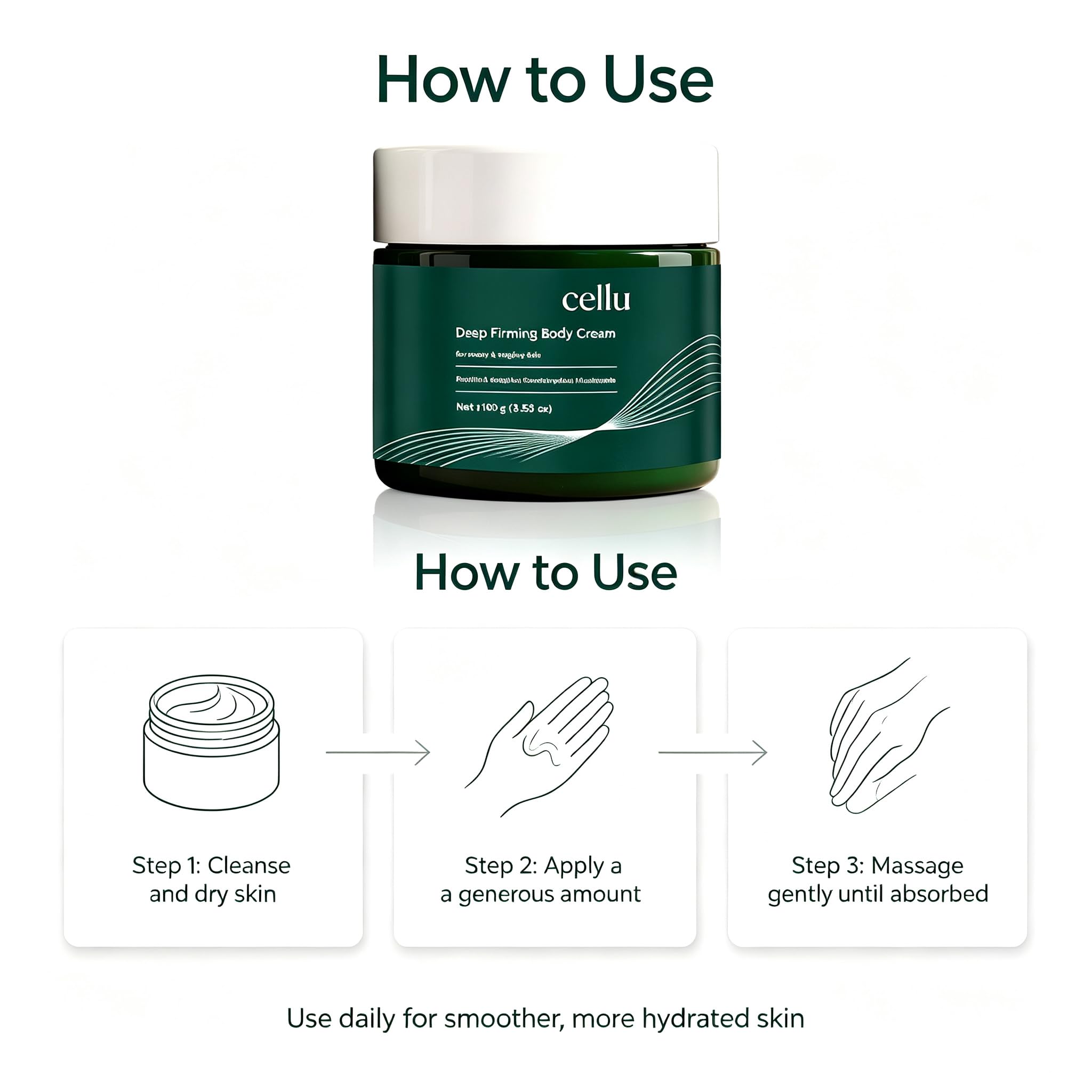 Tdips in bathroom setting illustrating daily routine use and hydrated skin results
