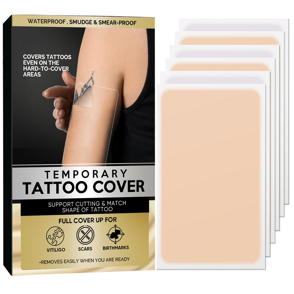 TDZLDM front packaging showing product and benefit of discreet coverage