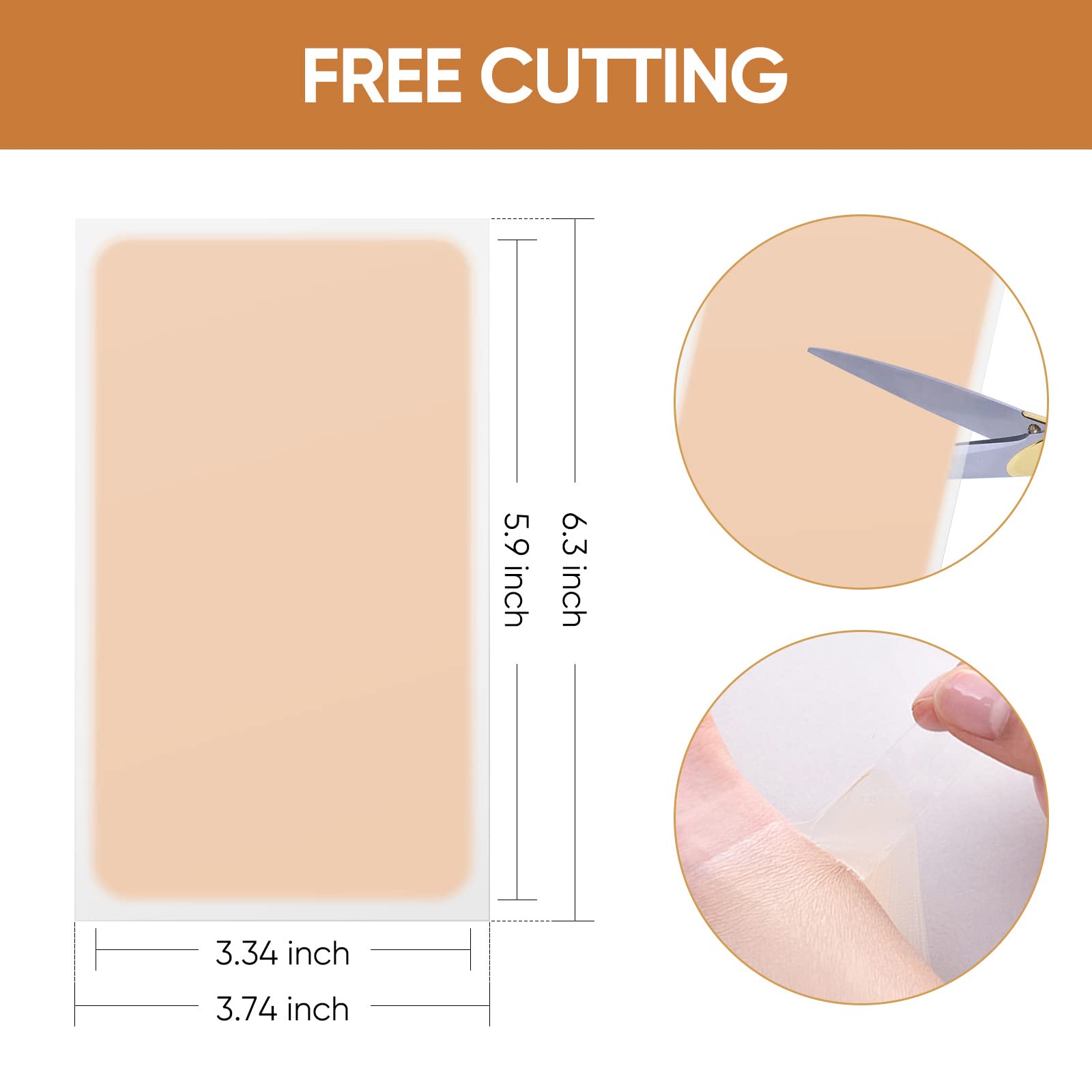 TDZLDM concealer patch on arm in lifestyle scene for natural look