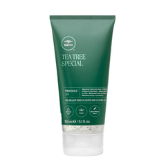 Tea Tree firm hold gel front packaging showing product name and size