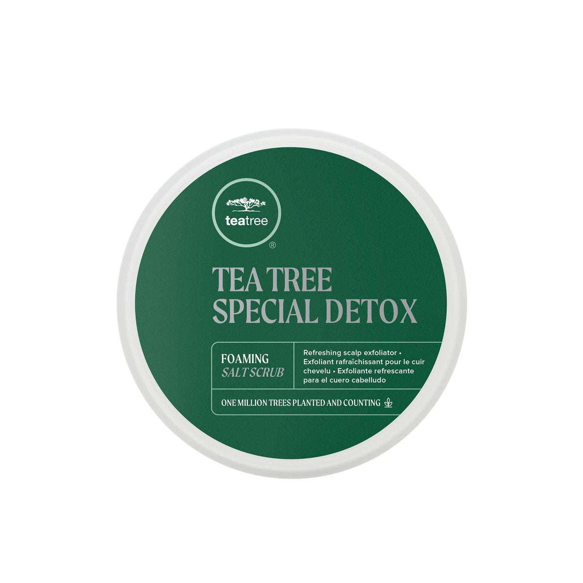 Tea Tree front packaging showing tube and branding, signals trusted detox benefit
