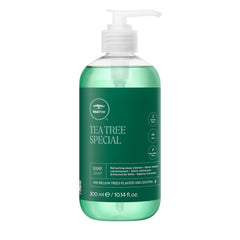 Tea Tree front packaging shows clean label and pump for easy dispensing