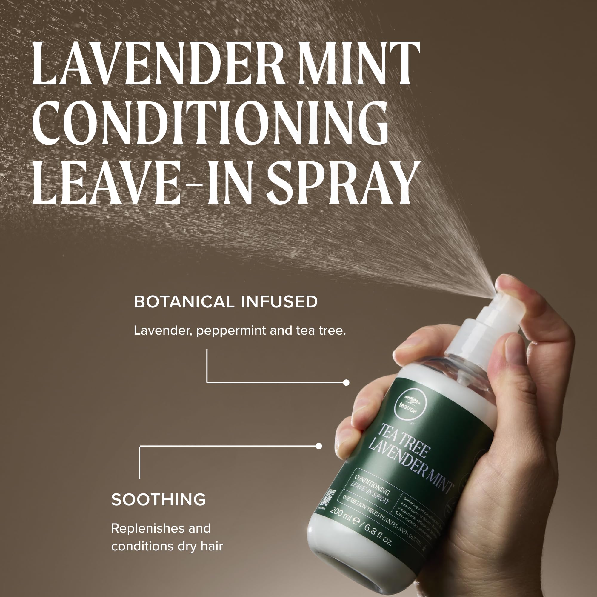 Tea Tree before and after coarse hair showing smoother finish benefit