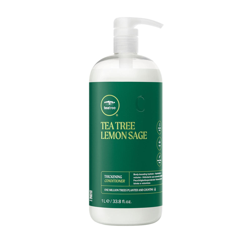 Tea Tree bottle front view showing product and boost in volume