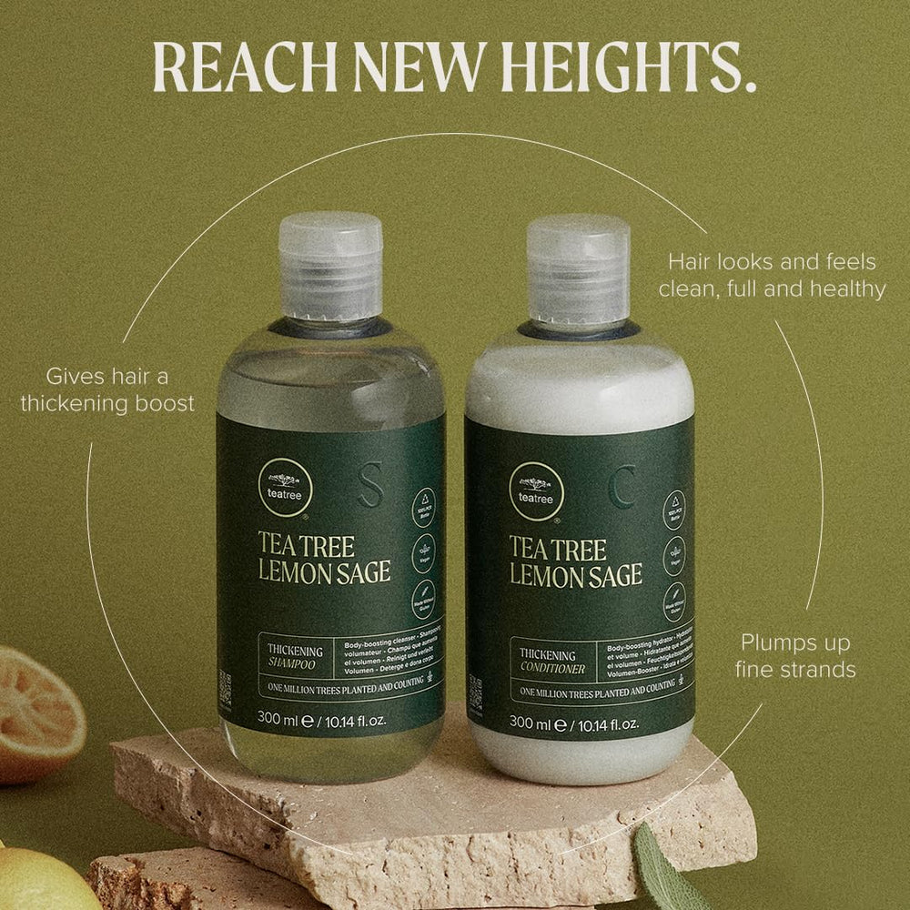 Tea Tree poured lather texture demonstrating lightweight foaming benefit