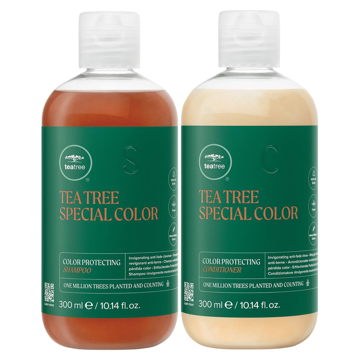 Tea Tree Paul Mitchell front packaging showing shampoo and conditioner, gift-ready and protective