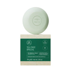 Tea Tree front packaging showing zero-plastic design and benefits