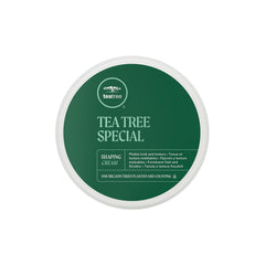 Tea Tree front tube showing label and compact 3 oz size benefit