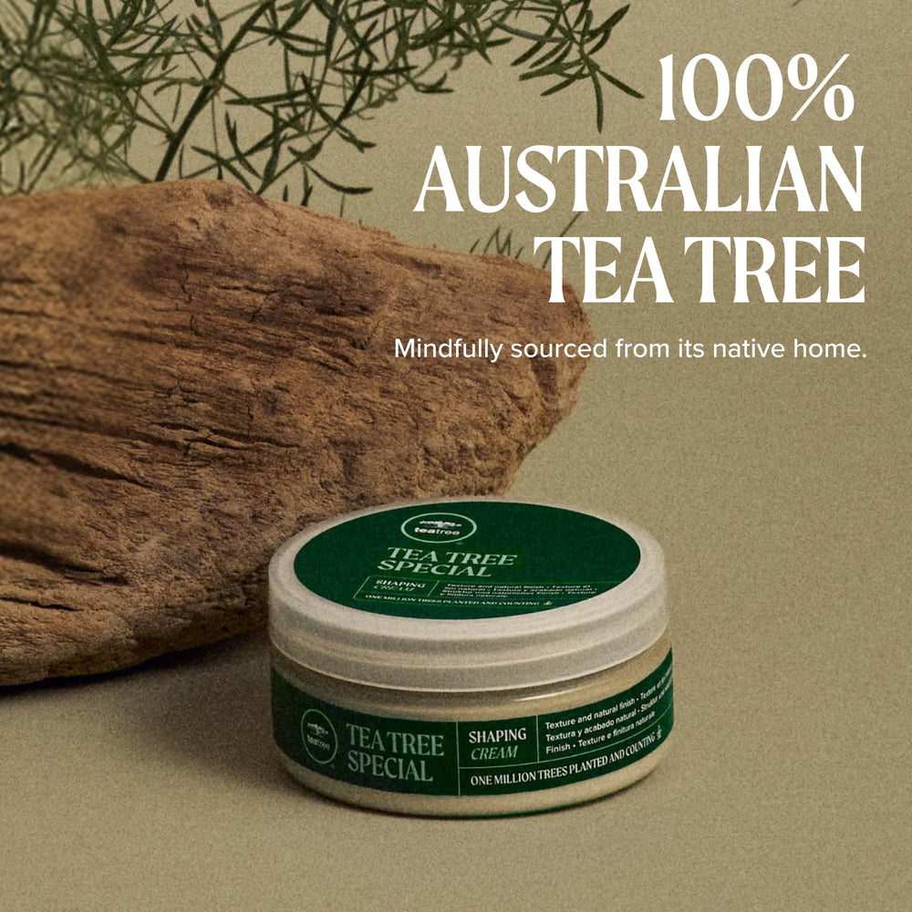 Tea Tree packaging variations showing updated design and authenticity benefit