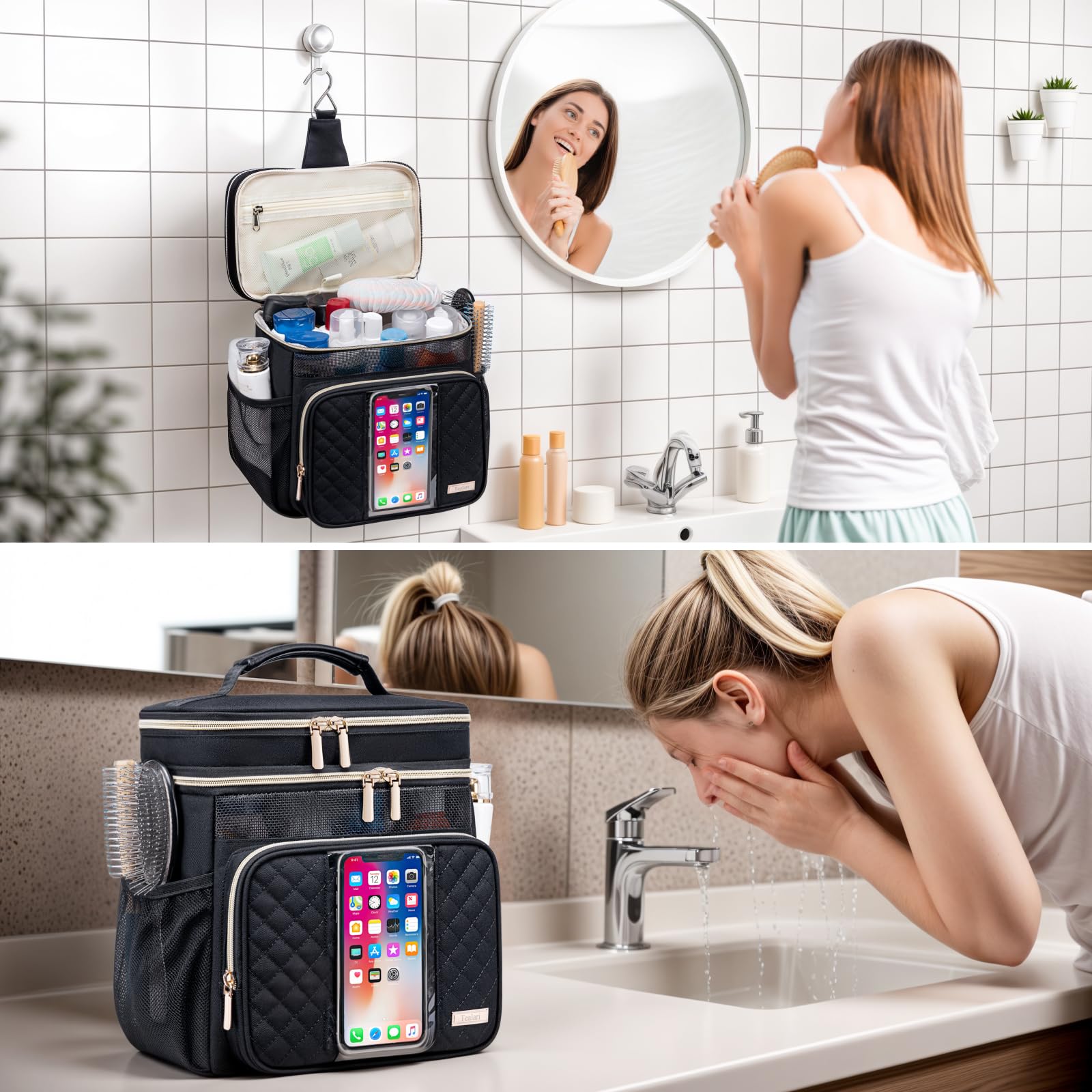 Tealari in dorm room setting showing portability and space-saving benefit