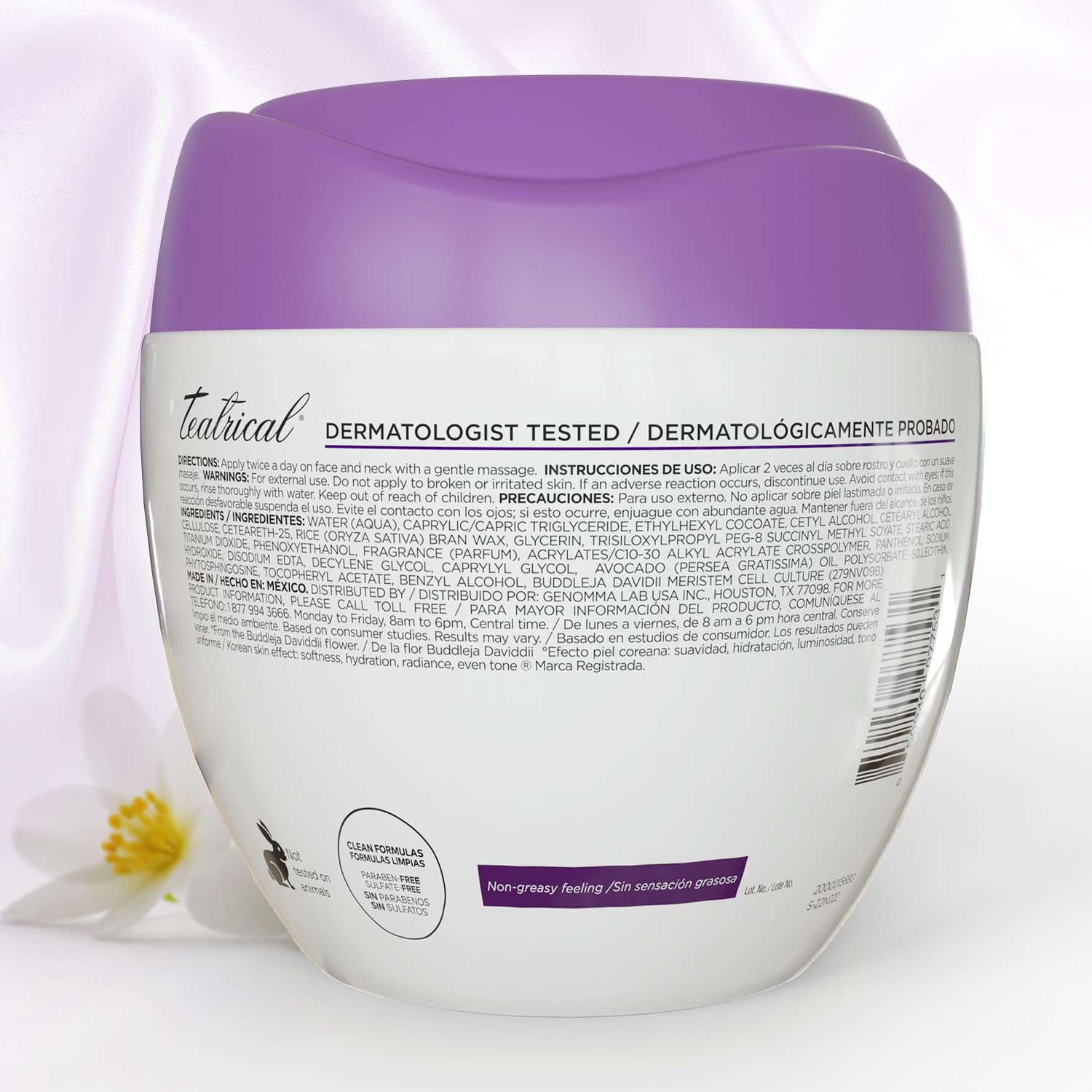 TEATRICAL jars on bathroom shelf suggesting daily routine inclusion benefit