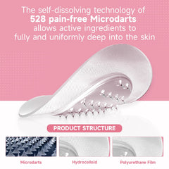 TEAWOO patch applied under eye demonstrating precise targeted treatment