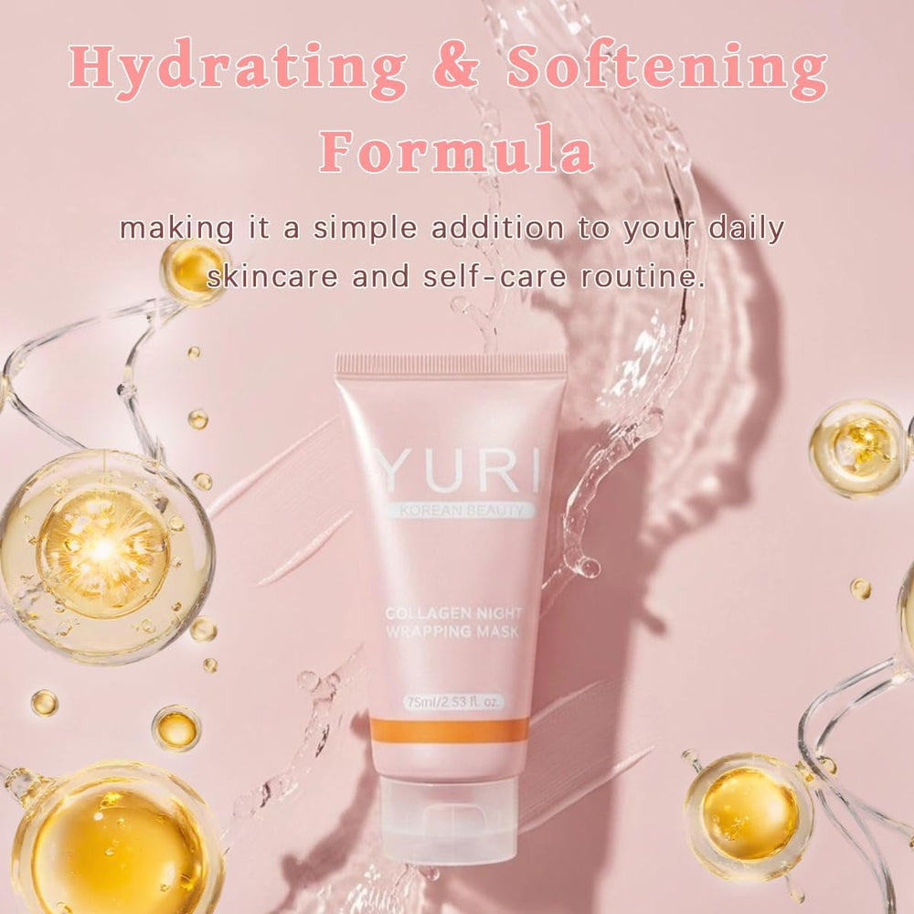 tebazoew YURI silky mask texture close-up highlighting hydration