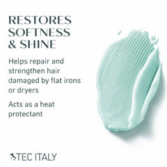 Tec Italy creamy lightweight texture shown on hand demonstrating smooth spreadability