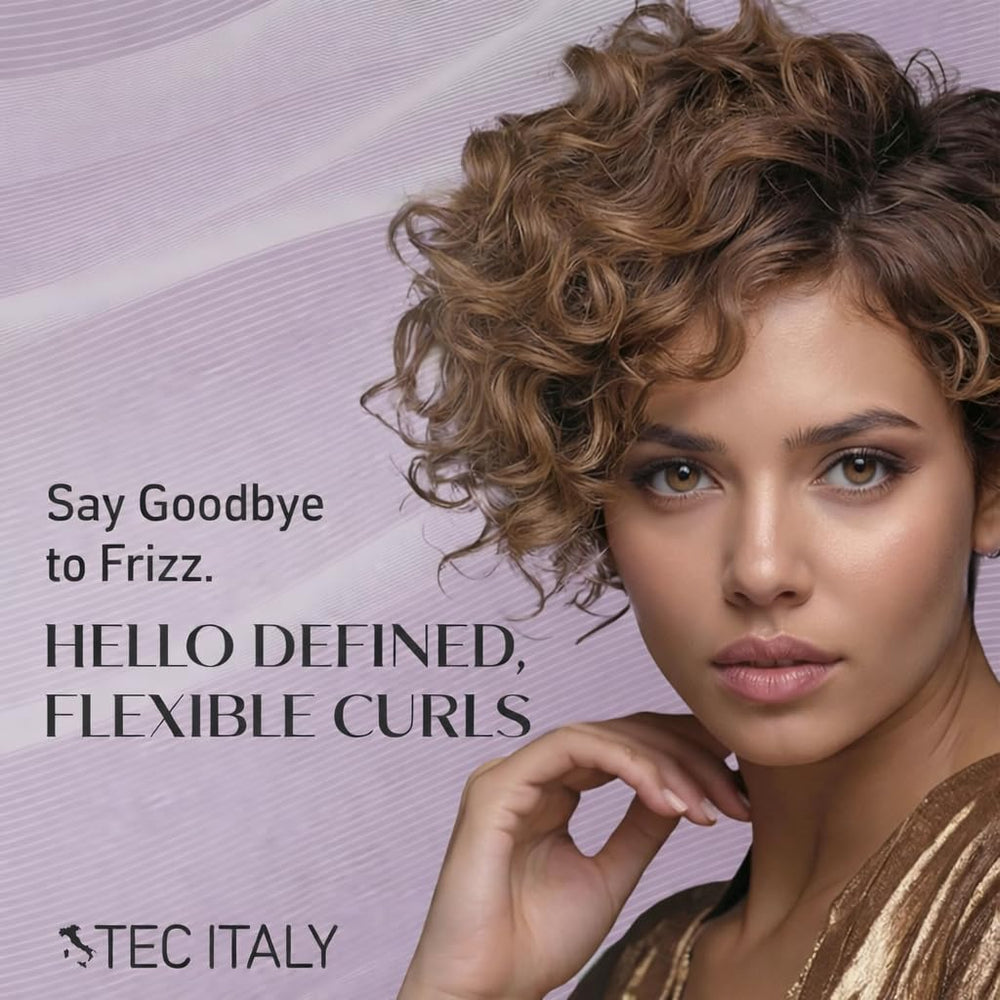 Tec Italy cream on hands demonstrating application and even spread for quick styling