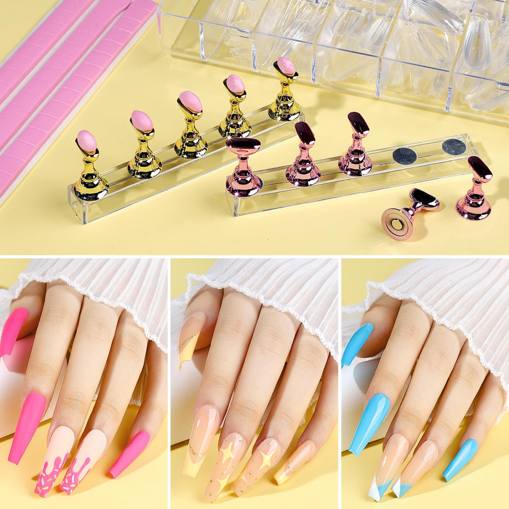Teenitor brushes and dotting pens for precise nail art detailing