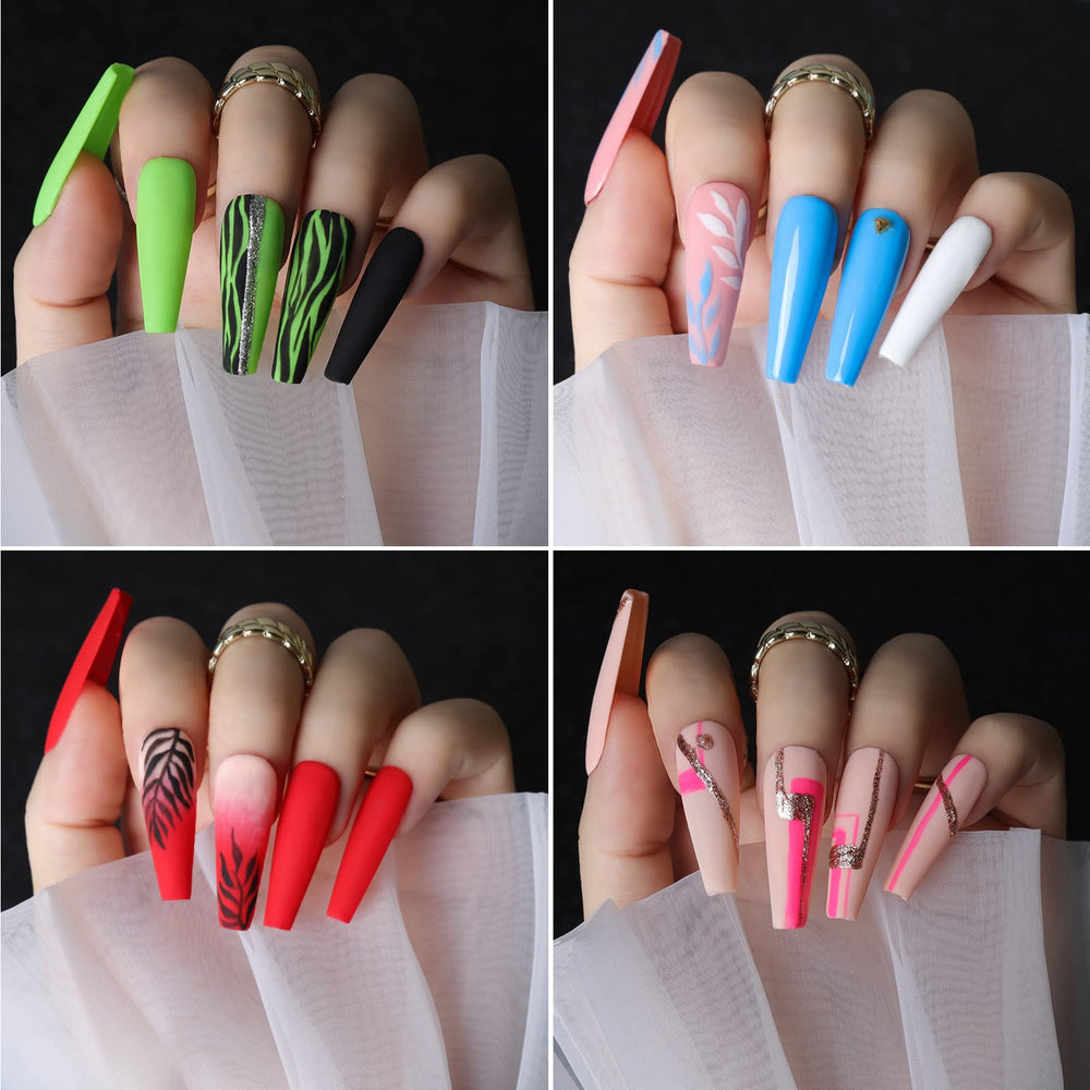 Teenitor press-on nails in use demonstrating easy home application and salon look