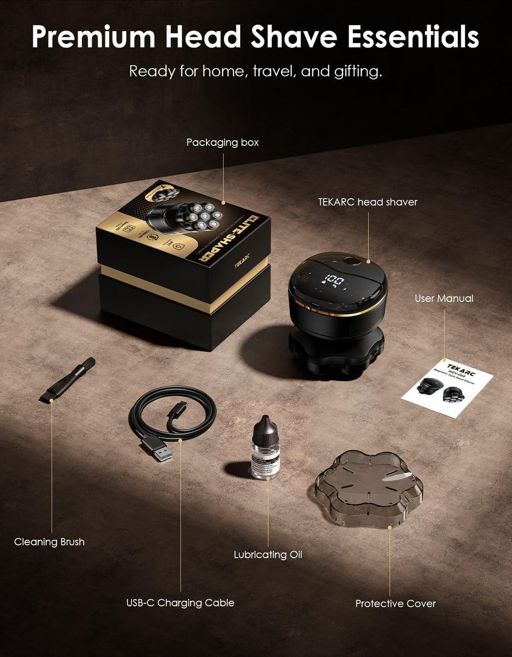 TEKARC 7D Pro box and included replacement head for value