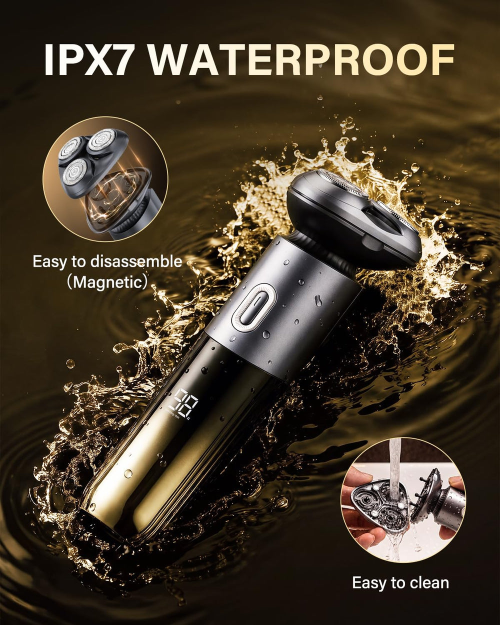 TEPOTZ held in hand to show compact size and travel-friendly design