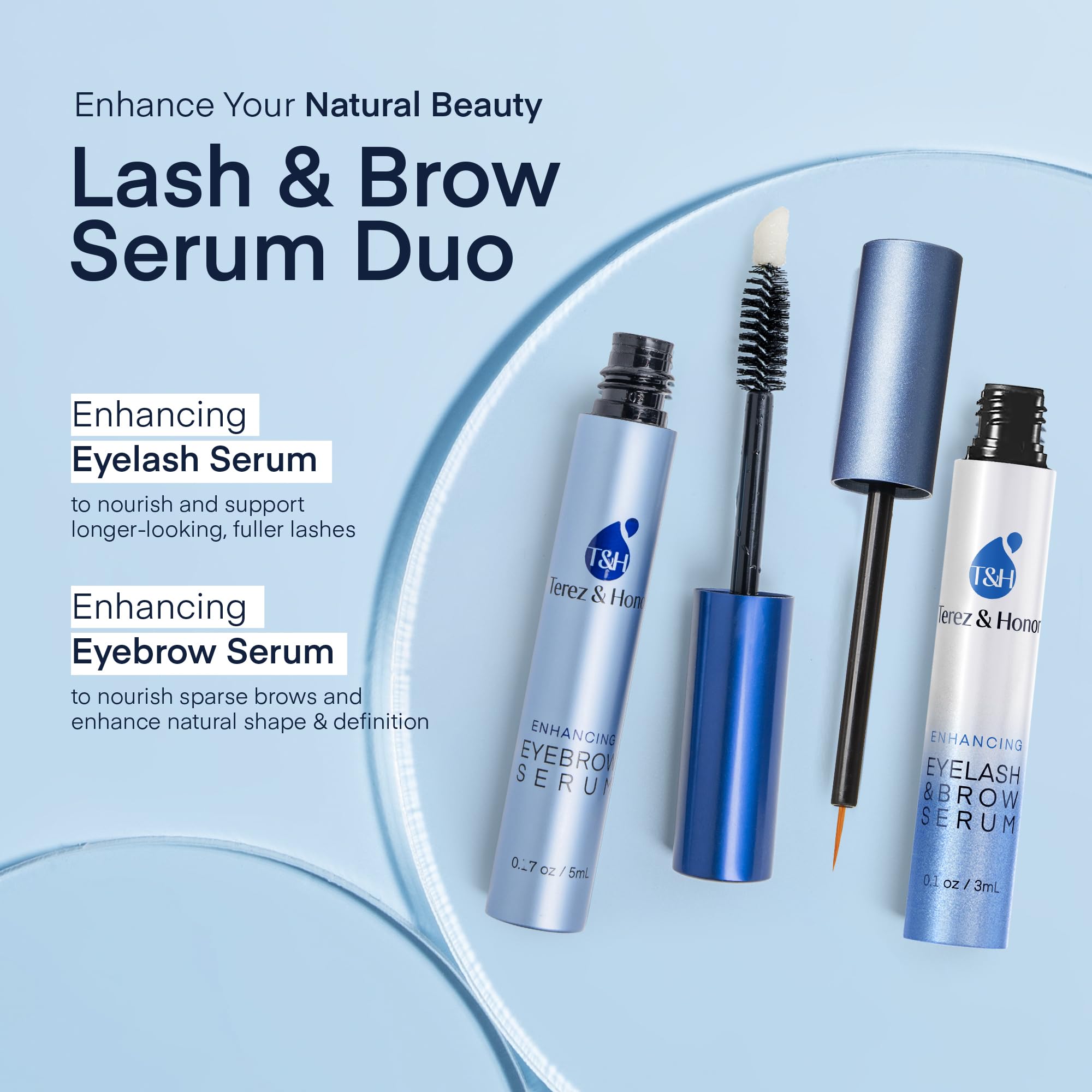 TEREZ & HONOR in-use application along lashline showing precise targeted placement benefit