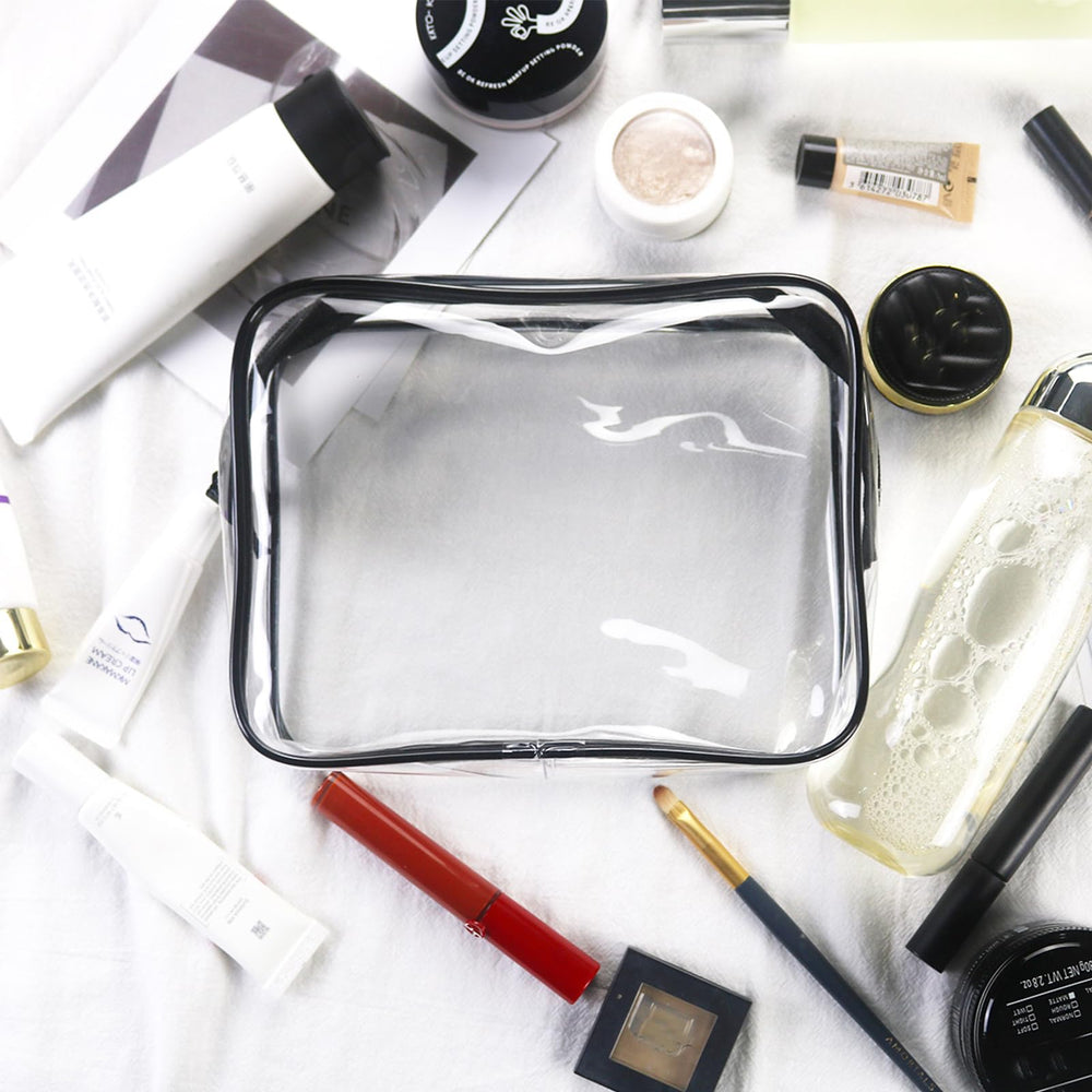 Tergy bag in carry-on in-use showing travel organization benefit