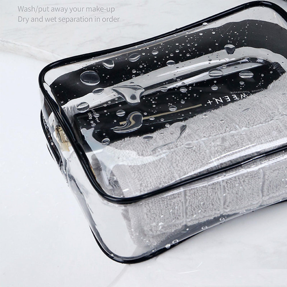 Tergy bag next to hand showing compact size and easy packing benefit