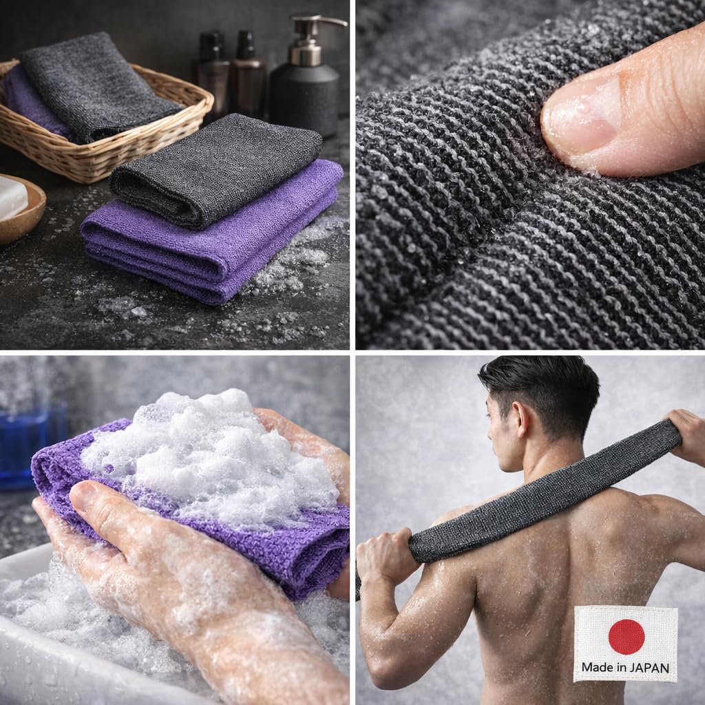 Terra Distribution towel hanging to dry in a ventilated bathroom